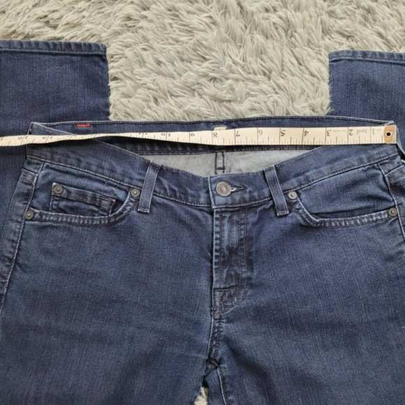 💙7 For All Mankind Gwenevere Jeans Dark Wash - Size 29 - Picture 9 of 9